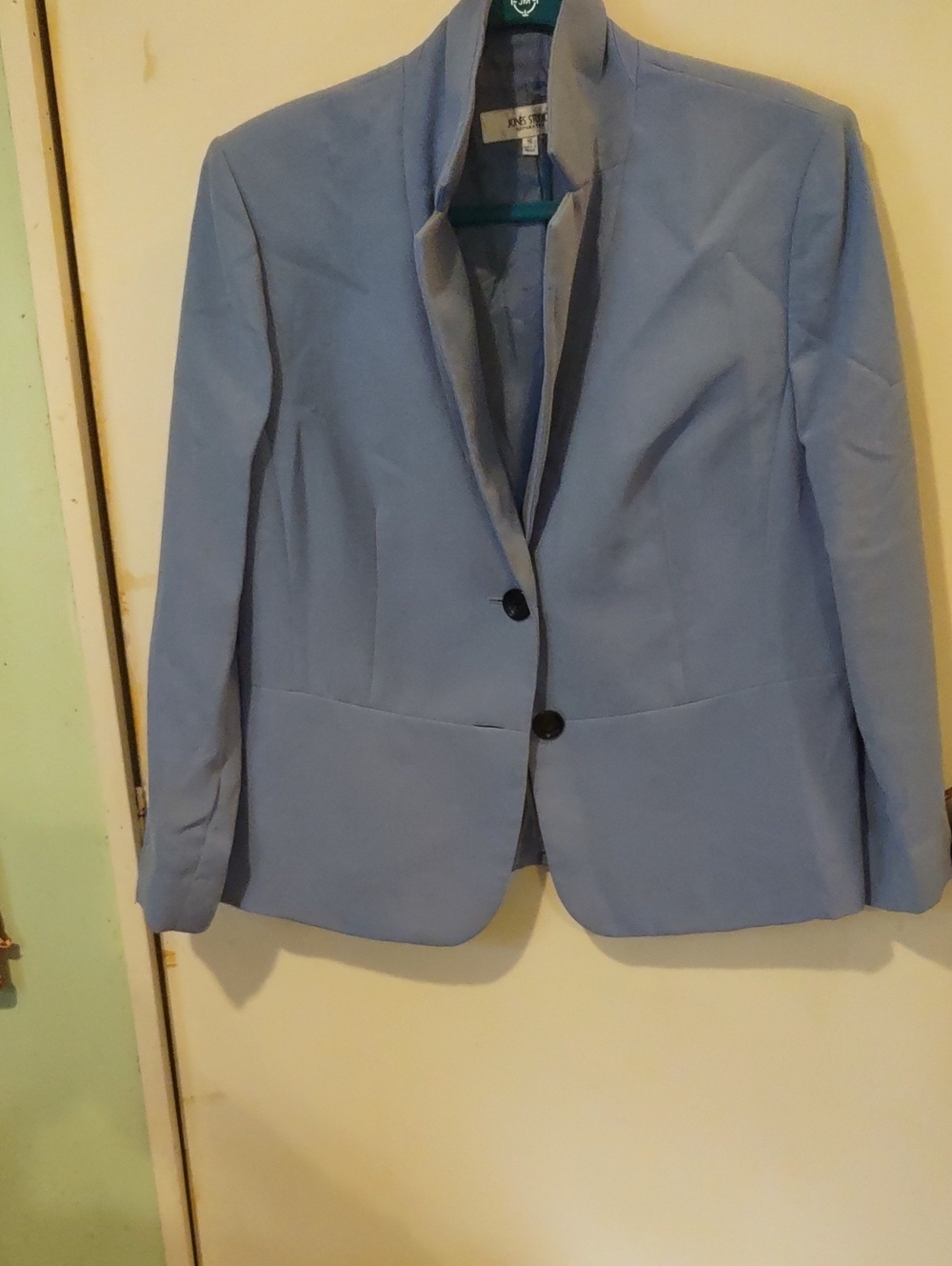 Jones Studio Light Blue Tailored Women's Blazer